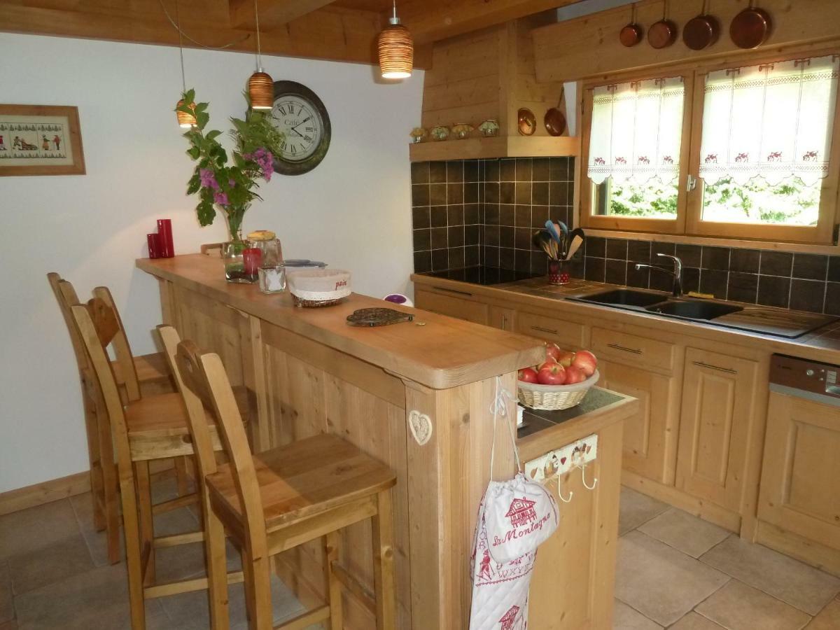 Chalet Le Solaret Megeve Bagian luar foto